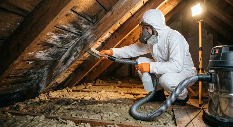 Attic Mold Remediation in Boca Raton, FL