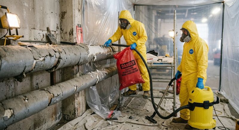 Basement Asbestos Removal in Somerset County, NJ