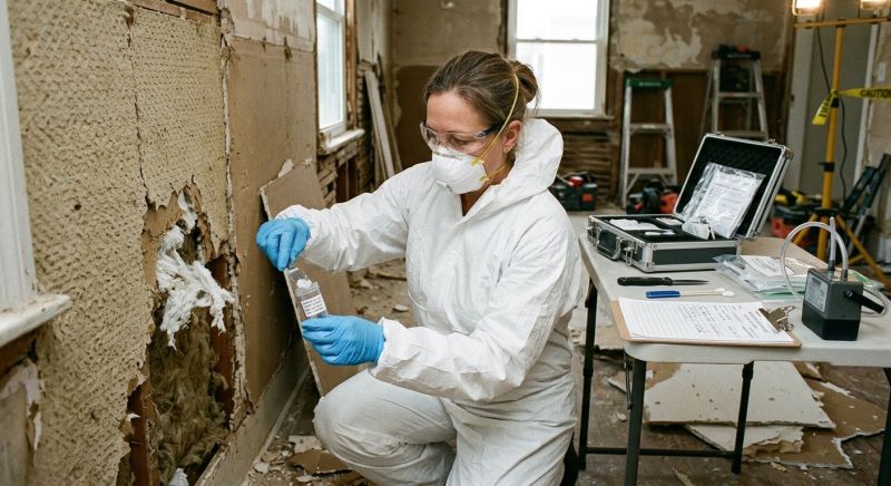 Ceiling Asbestos Testing in Essex County, NJ