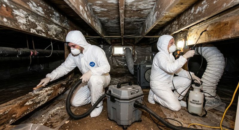 Attic Mold Remediation in West Palm Beach, FL