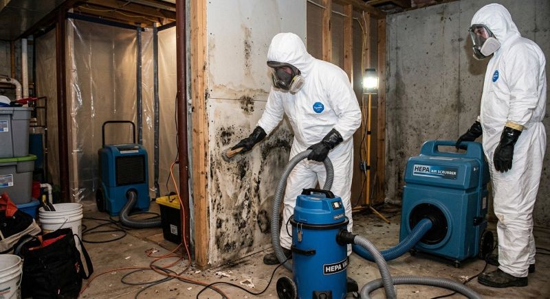 Basement Mold Remediation in West Palm Beach, FL