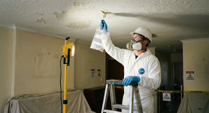Ceiling Asbestos Testing in Monmouth County, NJ