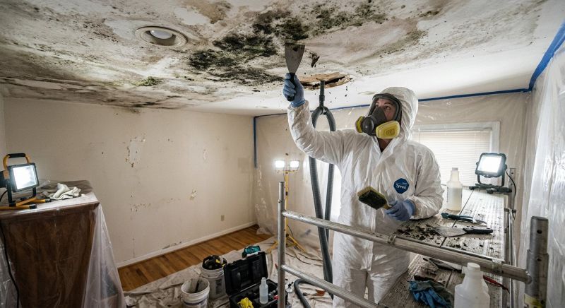 Ceiling Mold Removal in Fort Worth, TX